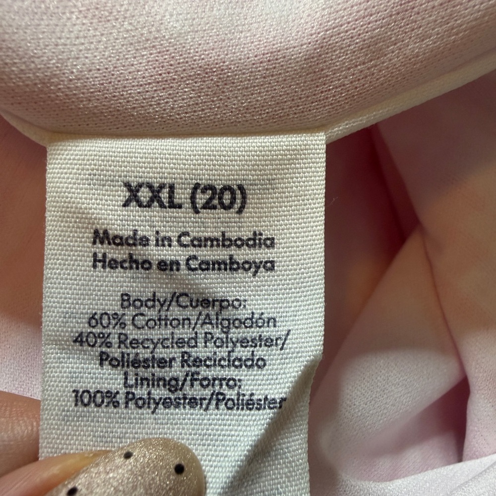 NEW No Boundaries Pink Seersucker Gingham Tie Front Cami Top Mini Skirt Set XXL - Picture 8 of 8